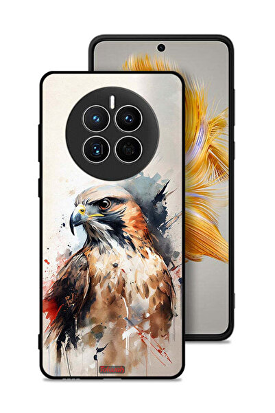 Tolwak غطاء حماية لهاتف هواوي ميت 50 بتصميم نسر تجريدي