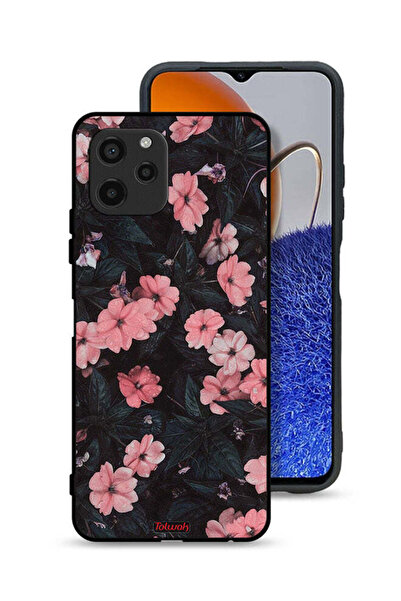 Tolwak غطاء حماية لهاتف هواوي نوفا Y61 - لون الخوخ والورود الصغيرة