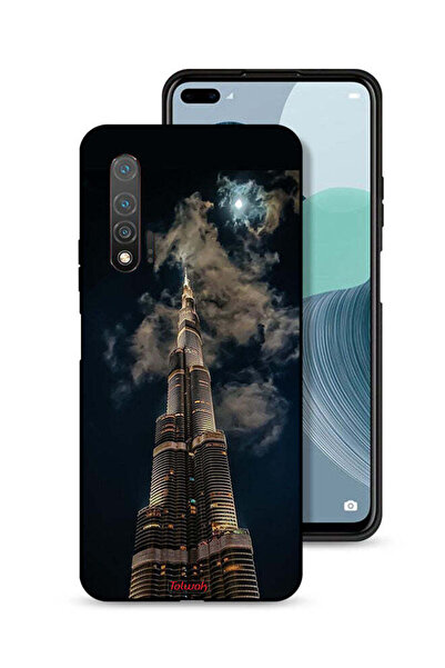 Tolwak Huawei nova 6 Protective Case Cover Burj Khalifa In Night