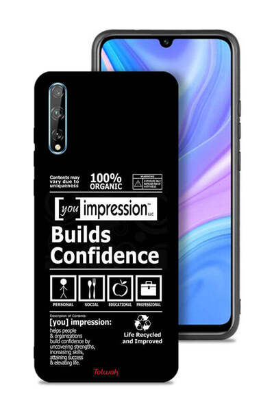 Tolwak غطاء حماية لهاتف هواوي بي سمارت إس - ملصق يعزز الثقة