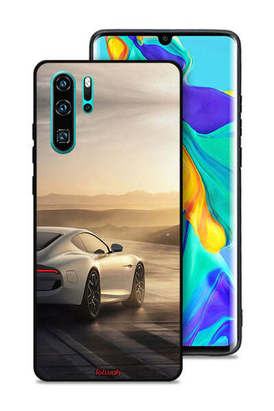 Tolwak غطاء حماية سيارة لهاتف هواوي بي 30 برو