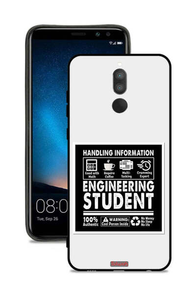 Tolwak غطاء حماية لهاتف هواوي ميت 10 لايت - ملصق طالب هندسة