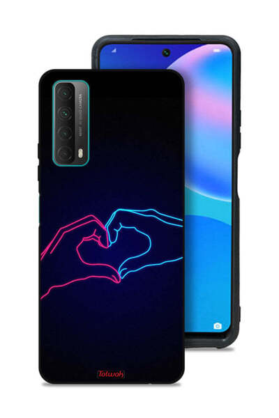 Tolwak غطاء حماية لهاتف هواوي بي سمارت (2021) بتصميم يد تلامس القلب