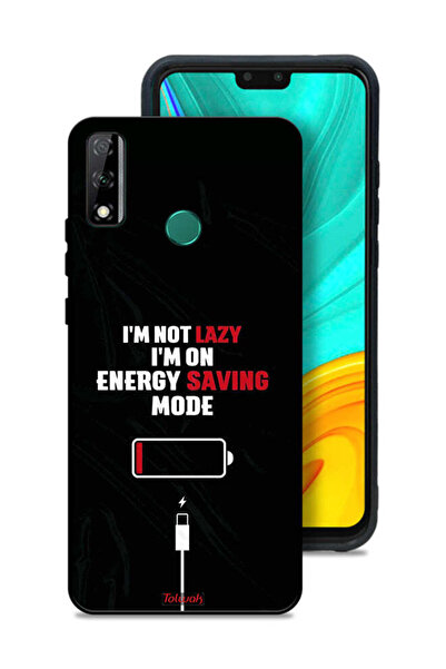 Tolwak غطاء حماية لهاتف هواوي Y8s أنا لست كسولاً، أنا في وضع توفير الطاقة
