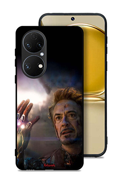 Tolwak غطاء حماية لهاتف هواوي بي 50 - أنا الرجل الحديدي
