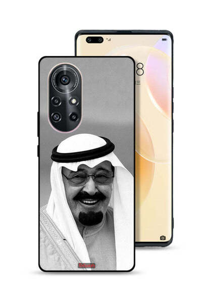 Tolwak غطاء حماية لهاتف هواوي نوفا 8 برو صورة الملك عبدالله مبتسماً