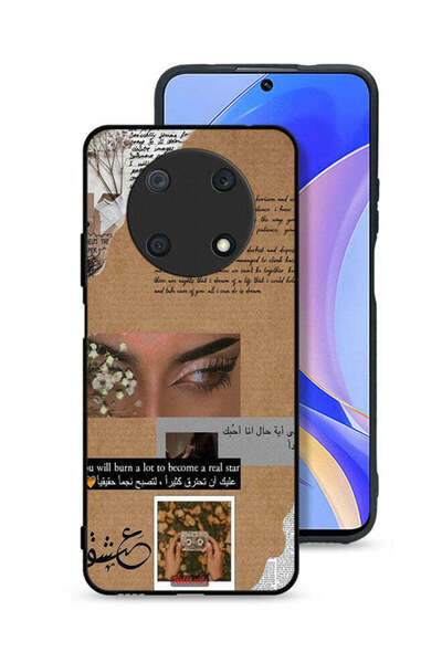 Tolwak Huawei nova Y90 Protective Case Cover Arabic Quote You Will Burn A Lot...
