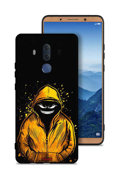 Tolwak غطاء حماية لهاتف هواوي ميت 10 برو بتصميم مارشميلو بوي آرت