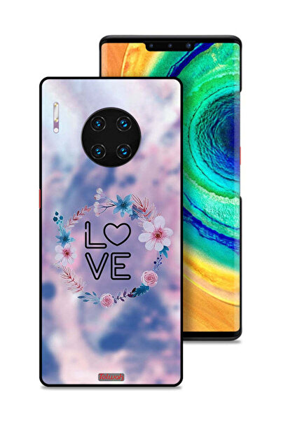 Tolwak غطاء حماية لهاتف هواوي ميت 30 برو - خاتم الحب بين الزهور