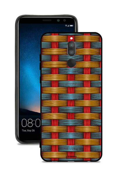 Tolwak غطاء حماية لهاتف هواوي ميت 10 لايت بنمط شرائط فنية