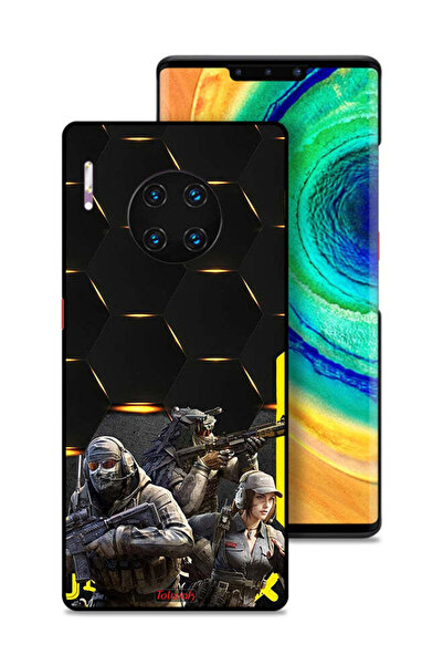 Tolwak غطاء حماية لهاتف هواوي ميت 30 برو بخلفية سايبربانك