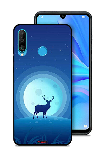 Tolwak غطاء حماية لهاتف هواوي P30 لايت بتصميم غزال