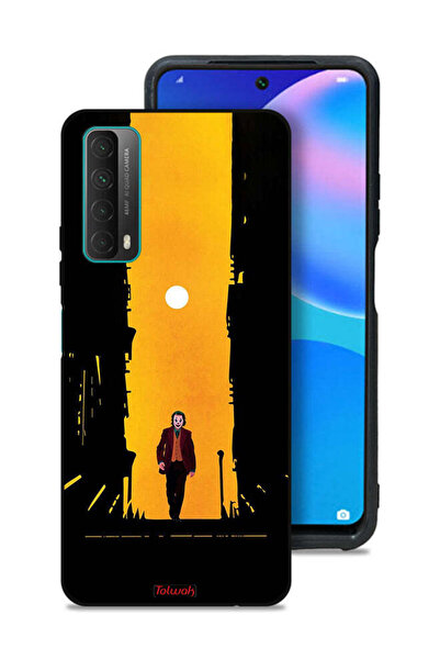 Tolwak غطاء حماية لهاتف هواوي بي سمارت (2021) بتصميم جوكر، عمل فني رقمي تجريدي