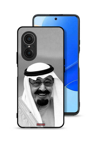 Tolwak غطاء حماية لهاتف هواوي نوفا 9 إس إي صورة الملك عبدالله مبتسماً