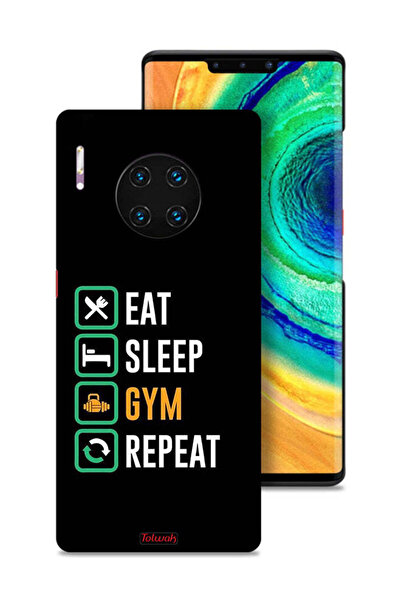 Tolwak غطاء حماية لهاتف هواوي ميت 30 إي برو 5G، تناول الطعام، النوم، ممارسة ا...