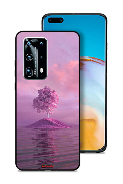 Tolwak غطاء حماية لهاتف هواوي P40 Pro Plus 5G بتصميم شجرة من Unsplash