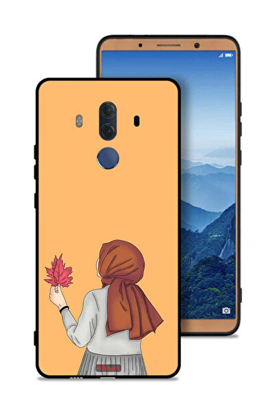 Tolwak غطاء حماية لهاتف هواوي ميت 10 برو يحمل ورقة شجر