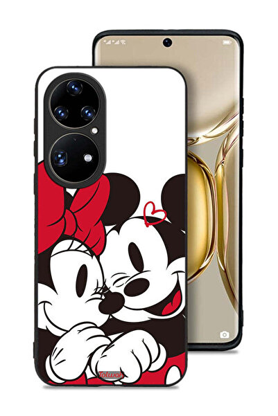 Tolwak غطاء حماية لهاتف هواوي بي 50 برو ميكي ماوس