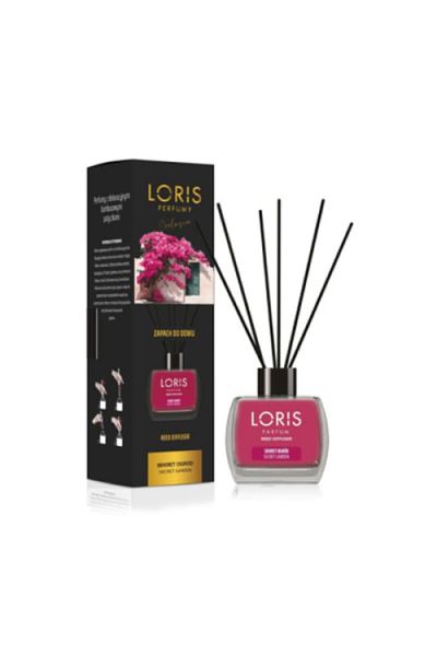 Loris Room Fragrance Loris Secret Garden (Hidden Garden) 120 ml with sticks
