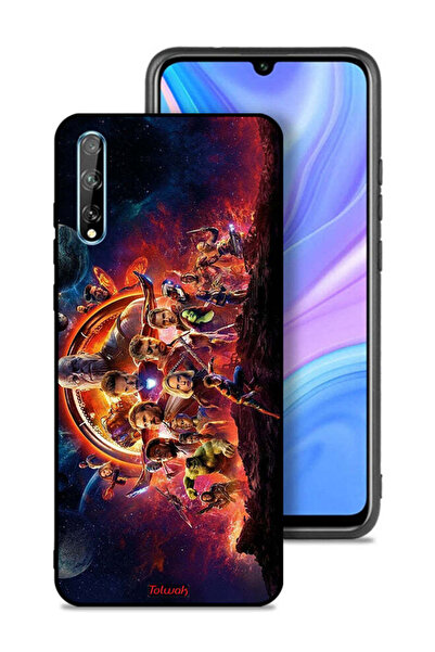 Tolwak غطاء حماية لهاتف هواوي بي سمارت إس من أفينجرز