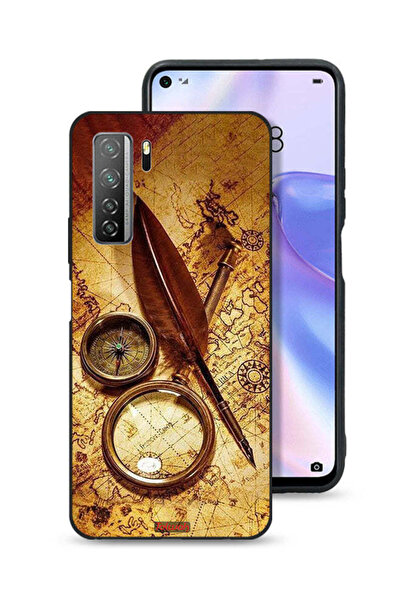 Tolwak غطاء حماية لهاتف هواوي نوفا 7 SE 5G ببوصلة عتيقة