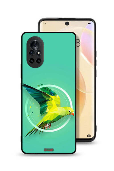 Tolwak غطاء حماية لهاتف هواوي نوفا 8 بتصميم ببغاء تجريدي