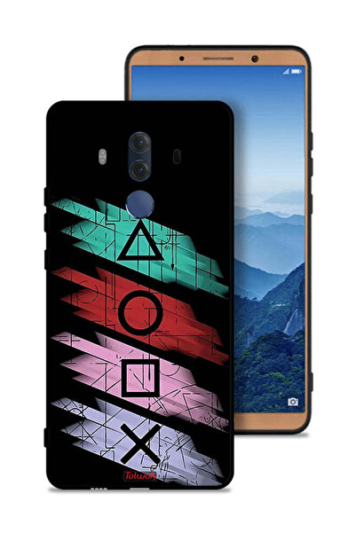 Tolwak غطاء حماية لهاتف هواوي ميت 10 برو برسومات أيقونات لعبة الحبار