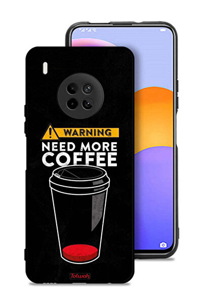 Tolwak غطاء حماية لهاتف Huawei Y9a - هل تحتاج إلى المزيد من القهوة؟