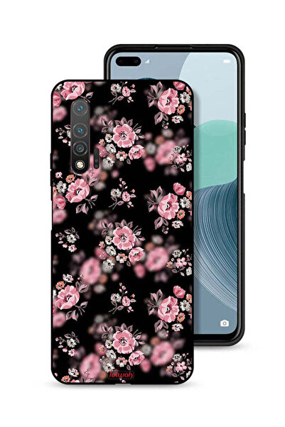 Tolwak غطاء حماية لهاتف هواوي نوفا 6 بنقشة زهور بورتريه