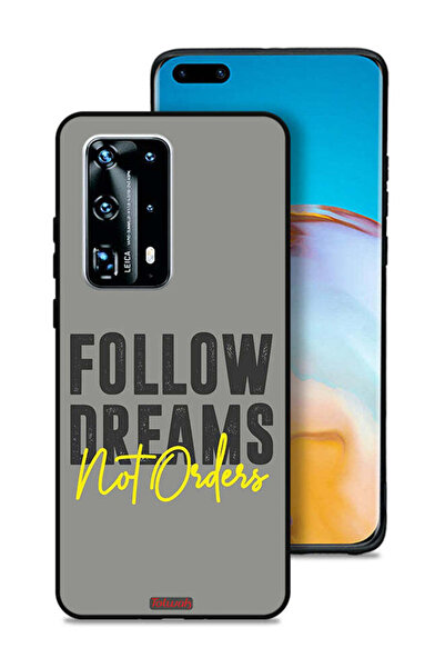 Tolwak غطاء حماية لهاتف هواوي بي 40 برو بلس 5G اتبع الأحلام وليس الأوامر