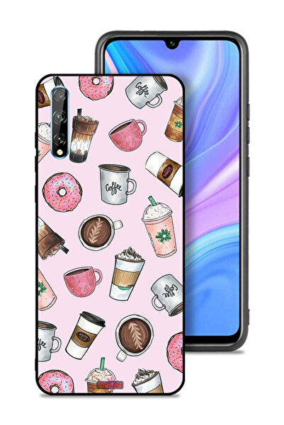 Tolwak غطاء حماية لهاتف هواوي بي سمارت إس - فن محبي القهوة