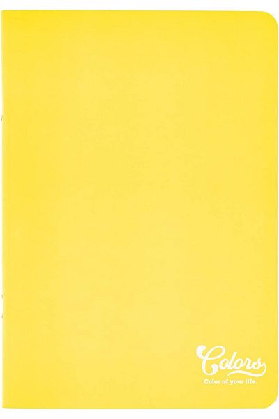 Mena Rise Diyar-Ifırsatshop Colors A4 60 Sheets Lined Notebook, Yellow 1017157