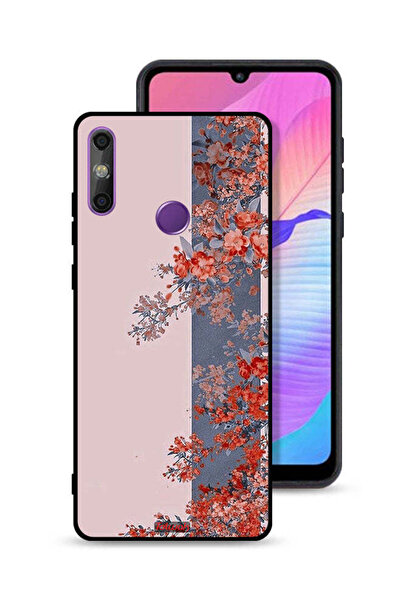 Tolwak Huawei Enjoy 20e Protective Case Cover Tree Leaves And Flowers Art
