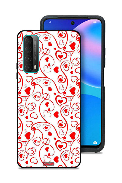 Tolwak غطاء حماية لهاتف هواوي بي سمارت (2021) بنقشة قلوب