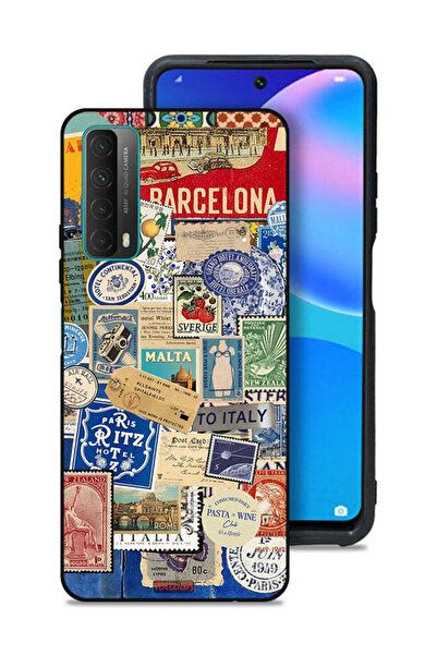 Tolwak ملصقات غطاء حماية لهاتف هواوي بي سمارت (2021) لمدن مختلفة