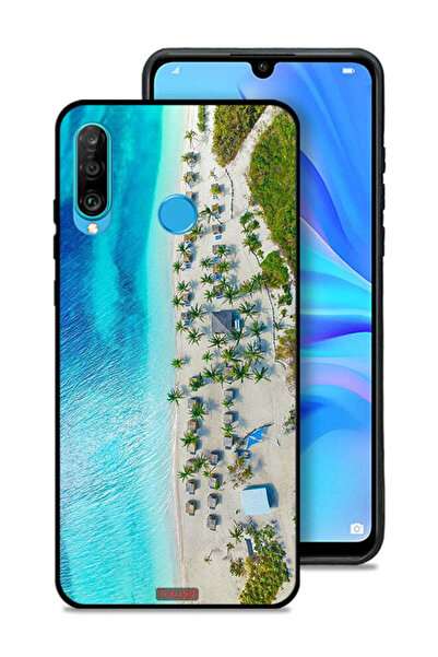 Tolwak غطاء حماية لهاتف هواوي بي 30 لايت - لون الشاطئ