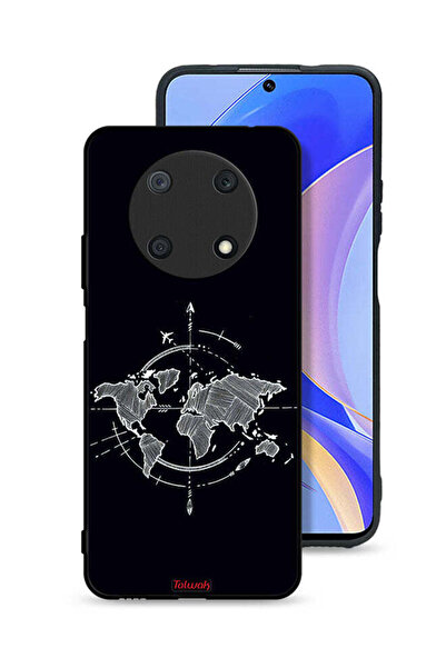 Tolwak غطاء حماية لهاتف هواوي نوفا Y90 برسومات البوصلة