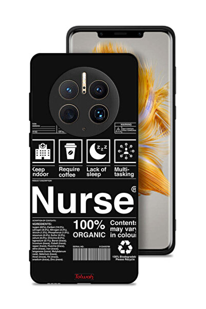 Tolwak غطاء حماية لهاتف هواوي ميت 50 برو - ملصق ممرضة
