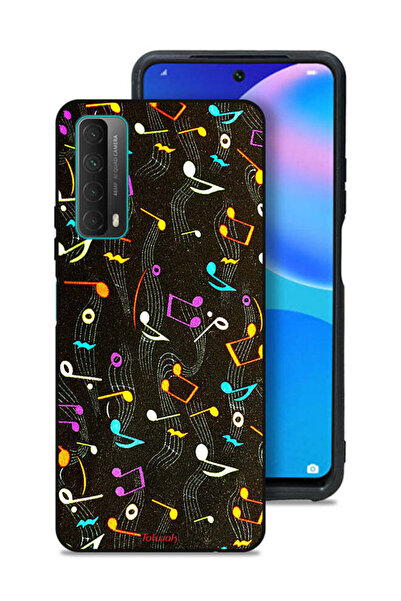 Tolwak غطاء حماية لهاتف هواوي بي سمارت (2021) بنمط قماش موسيقي