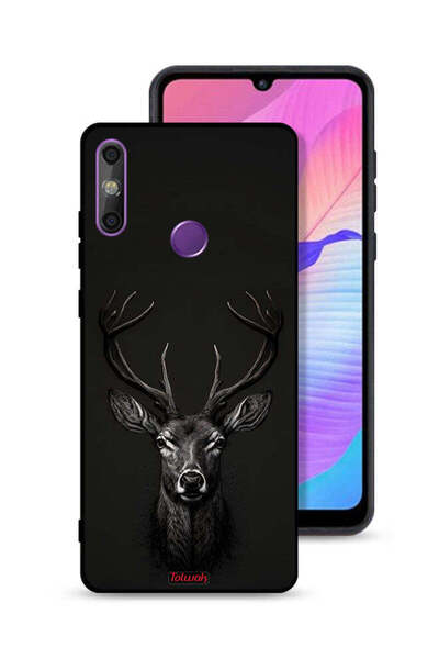 Tolwak غطاء حماية لهاتف هواوي إنجوي 20e برسومات غزال رقمية