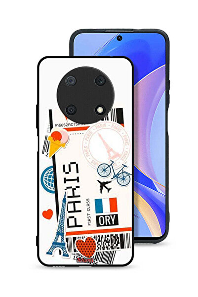 Tolwak غطاء حماية لهاتف هواوي نوفا Y90 - ملصق باريسي