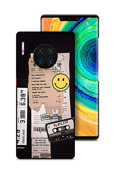 Tolwak غطاء حماية لهاتف هواوي ميت 30 برو مع ملصق قائمة تشغيل