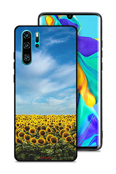 Tolwak غطاء حماية لهاتف هواوي بي 30 برو - عباد الشمس تحت السماء