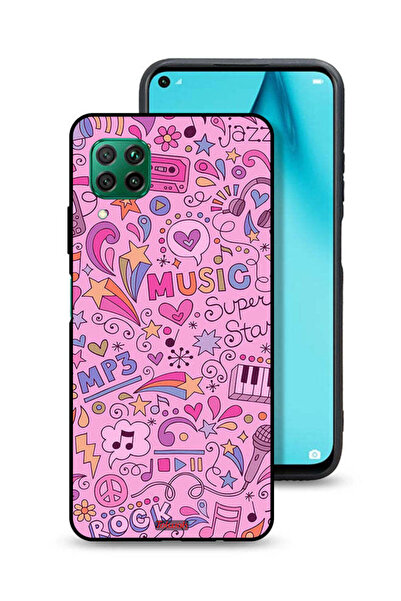 Tolwak غطاء حماية لهاتف هواوي بي 40 لايت 4G مع علامات موسيقية