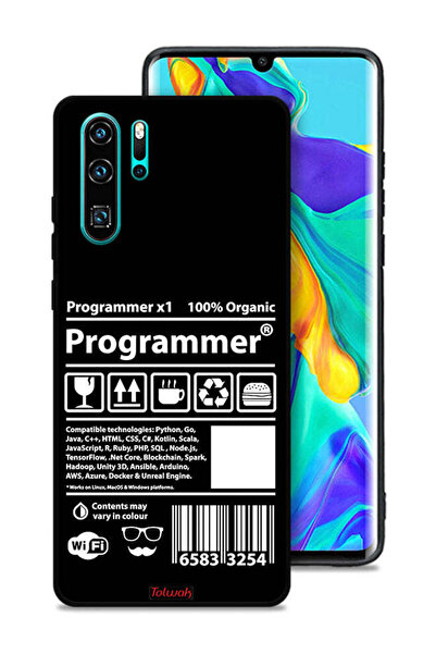 Tolwak غطاء حماية وملصق مبرمج لهاتف هواوي بي 30 برو