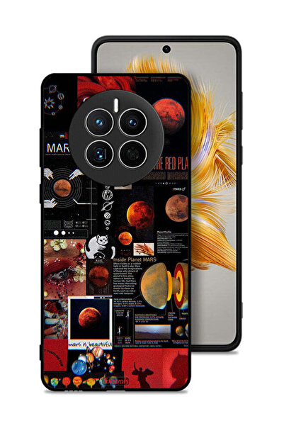 Tolwak غطاء حماية لهاتف هواوي ميت 50 بتصميم مارس آرت