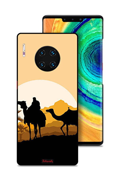 Tolwak غطاء حماية لهاتف هواوي ميت 30 إي برو 5G، رسمة جمال في الصحراء