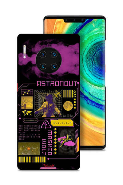 Tolwak غطاء حماية لهاتف هواوي ميت 30 إي برو 5G، ملصق رائد فضاء