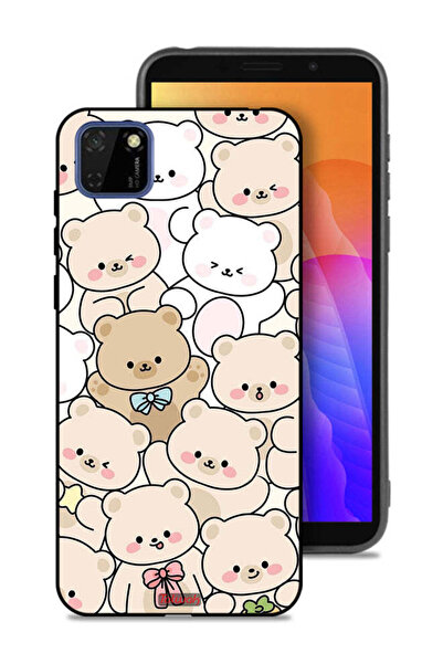 Tolwak غطاء حماية لهاتف هواوي Y5p بنقشة الدببة