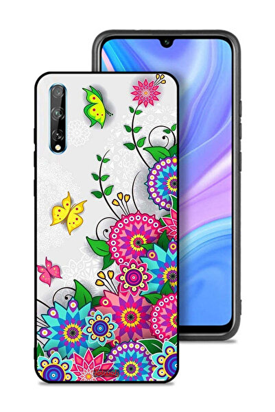 Tolwak غطاء حماية لهاتف هواوي Y8p - زهور ماندالا